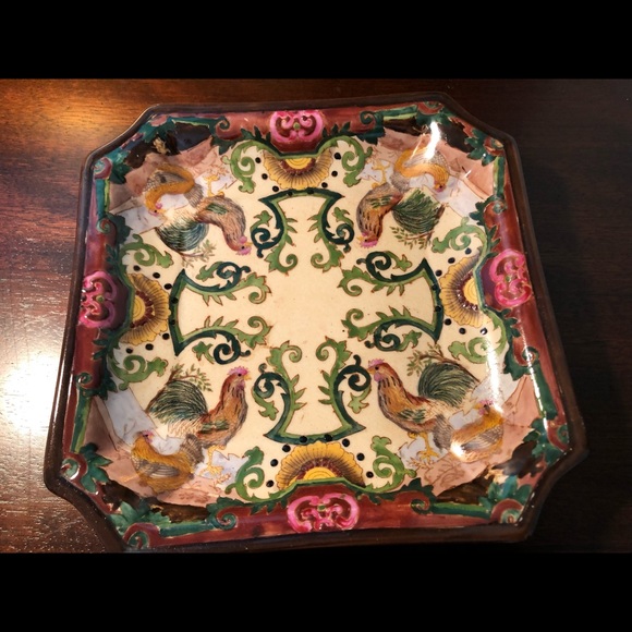 1975-2000 Vintage Hua Ping Tang Zhi Porcelain Plate. - Picture 2 of 7